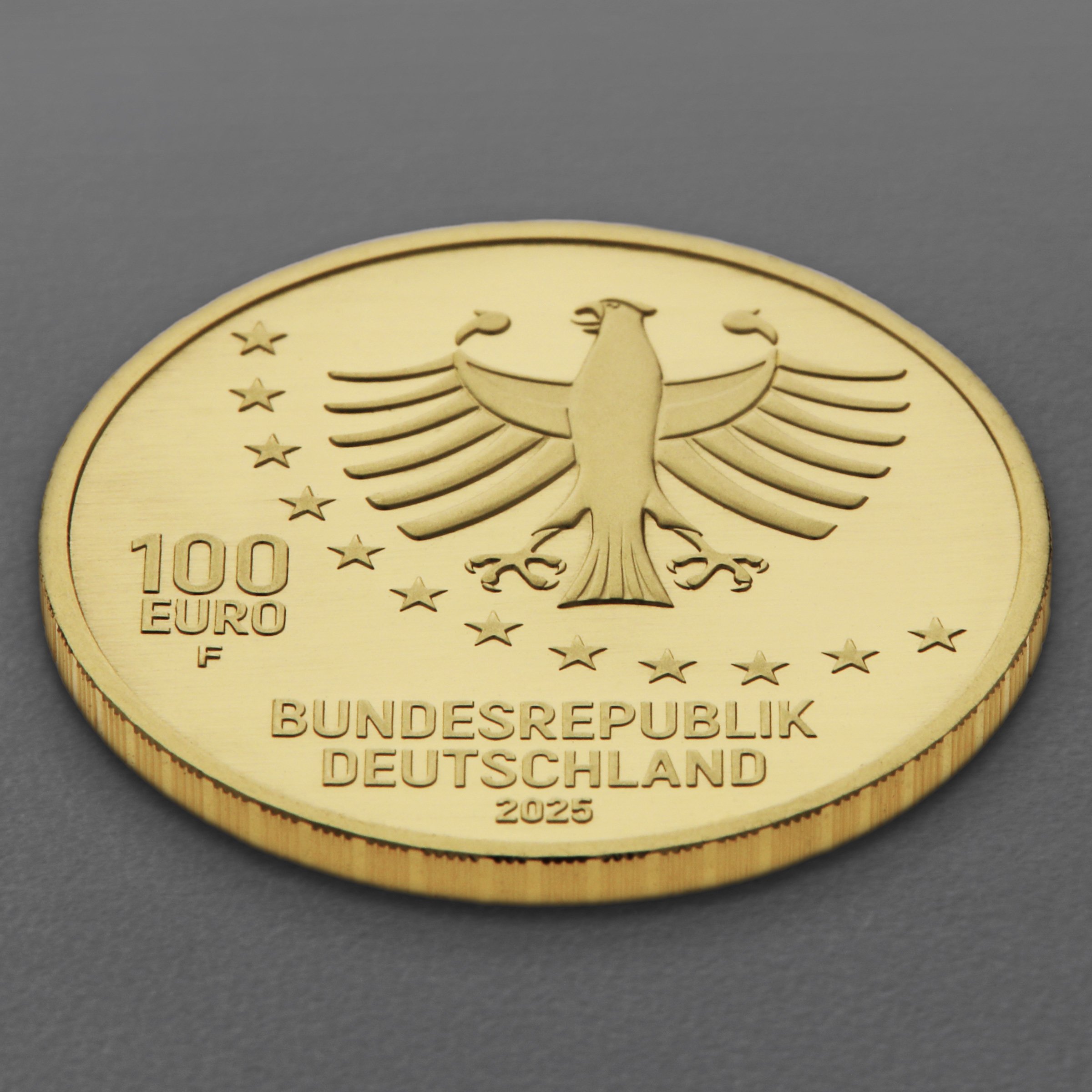 Goldmünze 100 Euro "Leben eines Taugenichts" 2025 Meisterwerke der deutschen Literatur (Deutschland) - Detailansicht 3