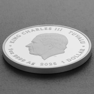 Silbermünze 1oz "Patrick Star" 2025 (PP/koloriert) Spongebob Schwammkopf (Tuvalu) - Miniaturansicht 4