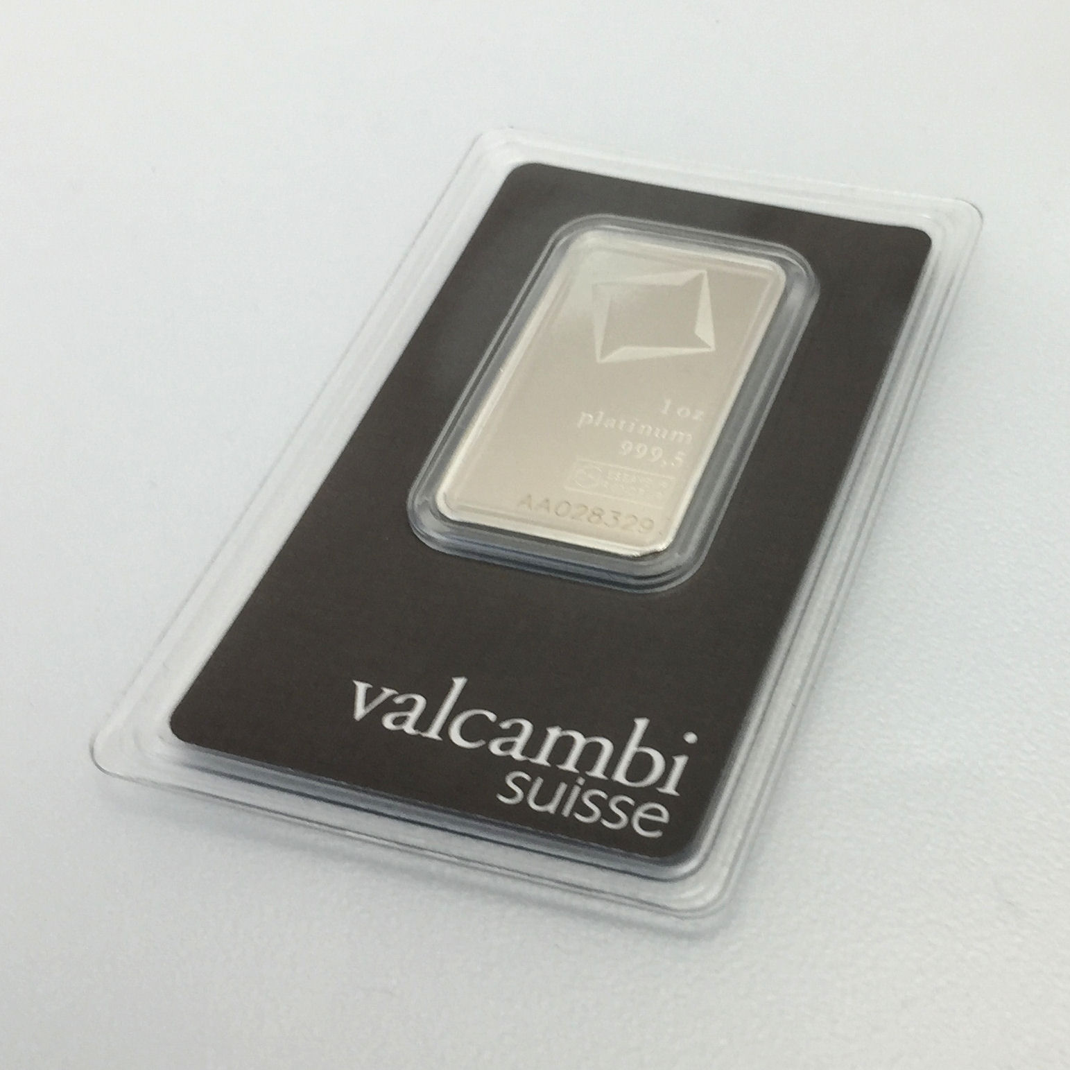 Platinbarren 1oz VALCAMBI (Pt) - Detailansicht 1