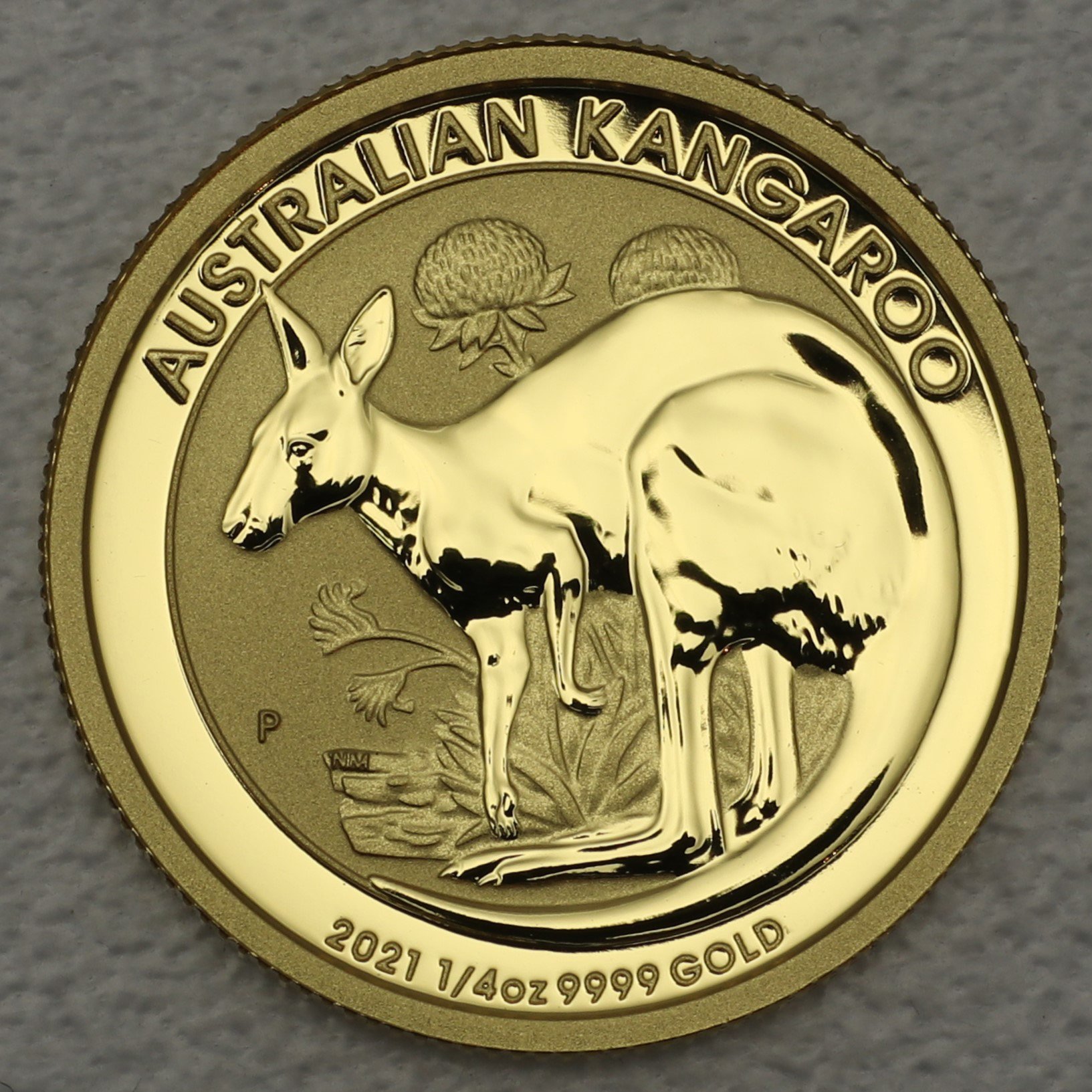 Goldmünze 1/4oz "Känguru" 2021 (Australien) - Hauptansicht