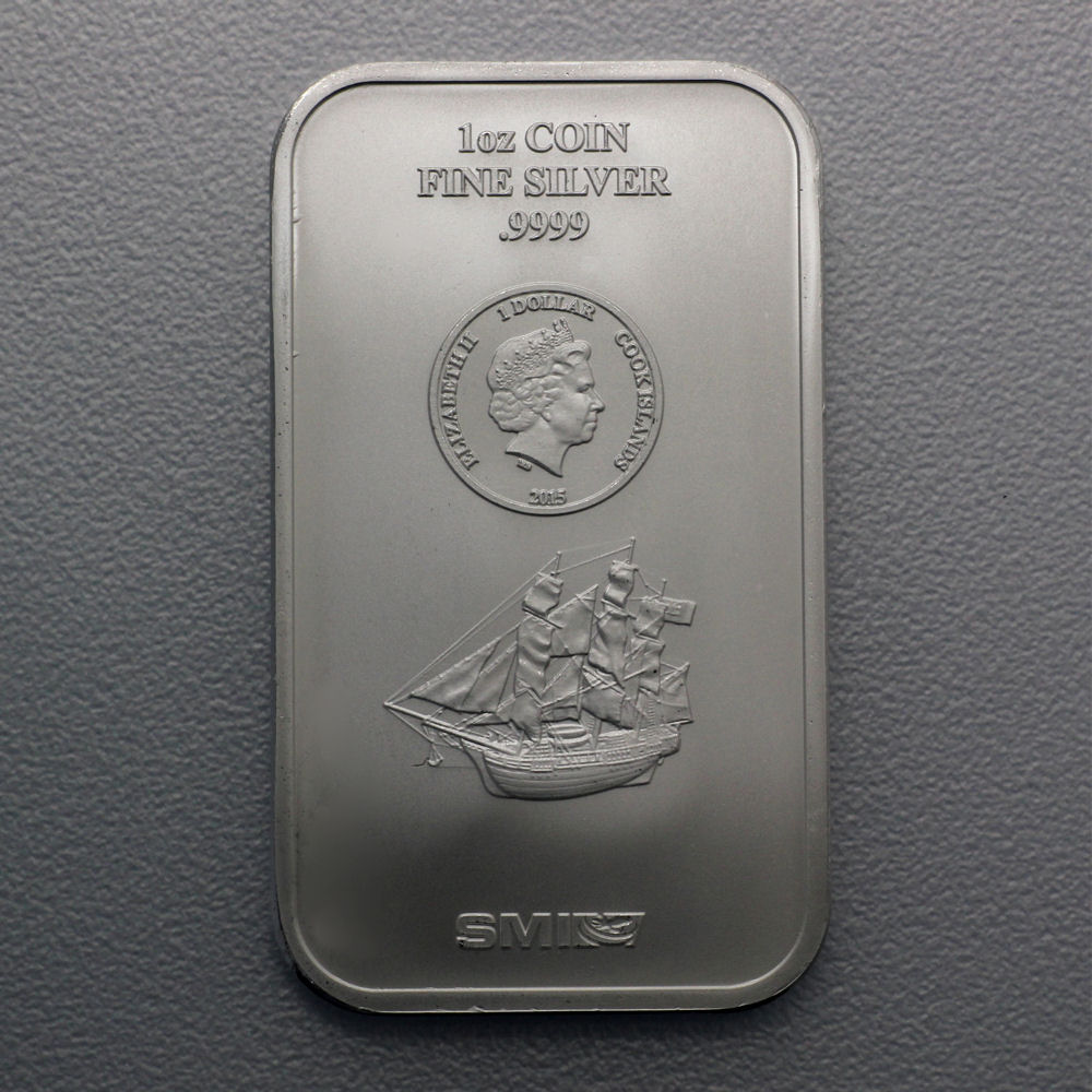 Münzbarren 1oz "SMI / Cook Islands" - Hauptansicht