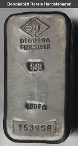 Silberbarren 1kg (Resale) - Miniaturansicht 2