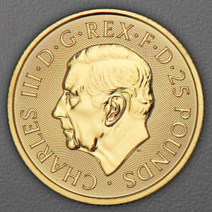 Goldmünze 1/4oz "Greyhound of Richmond" 2025 Royal Tudor Beasts (Großbritannien) - Miniaturansicht 2