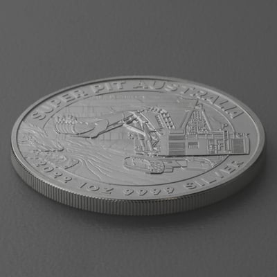 Silbermünze 1oz "Super Pit" 2022 (Australien) - Miniaturansicht 3