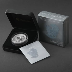 Silbermünze 5oz "Wedge-tailed Eagle" 2025 (Reverse PP/UHR) (Australien) - Miniaturansicht 5