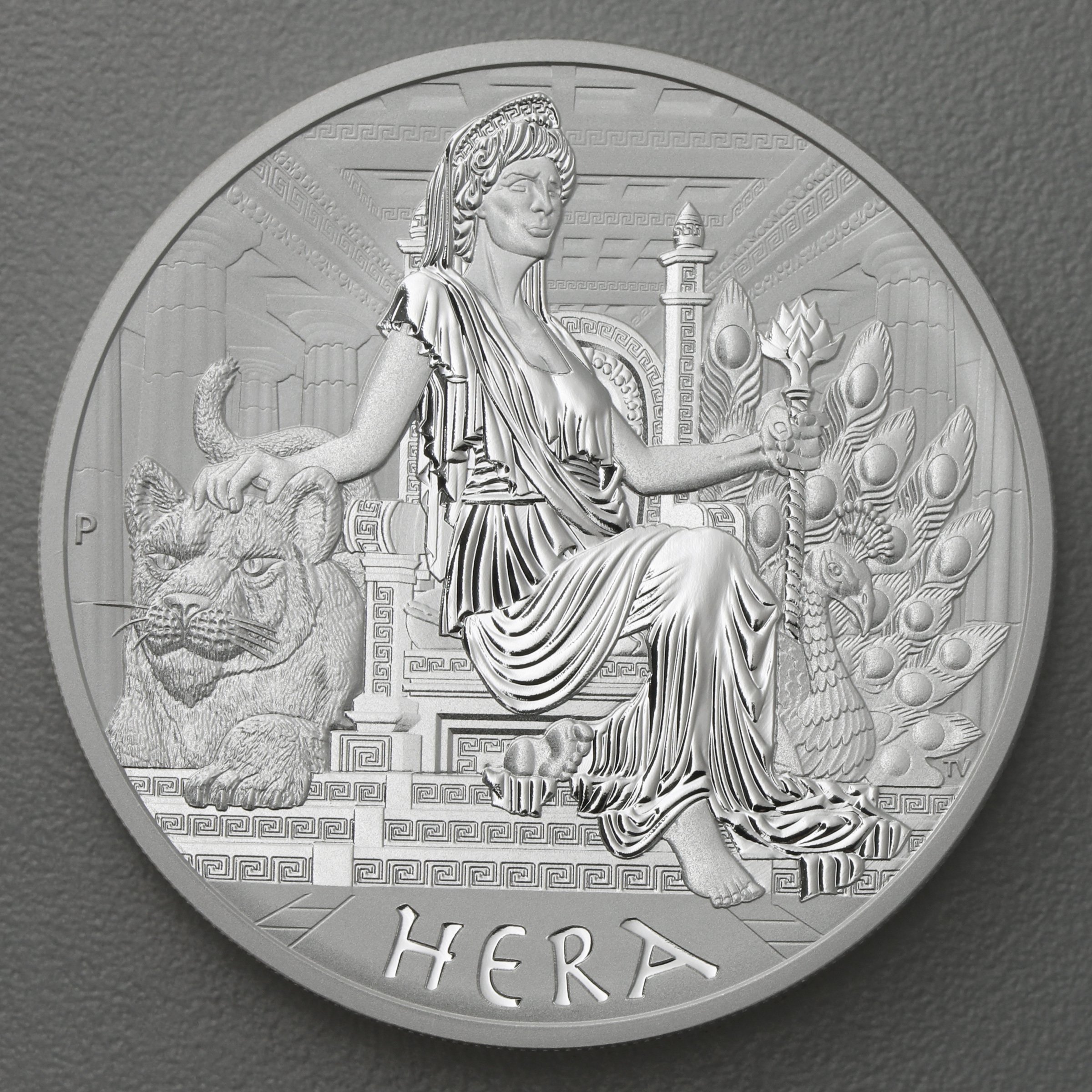 Silbermünze 5oz "Hera" 2022 Gods of Olympus (Tuvalu) - Hauptansicht