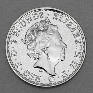 Silbermünze 1oz "Britannia" 2016 (Großbritannien) - Miniaturansicht 2