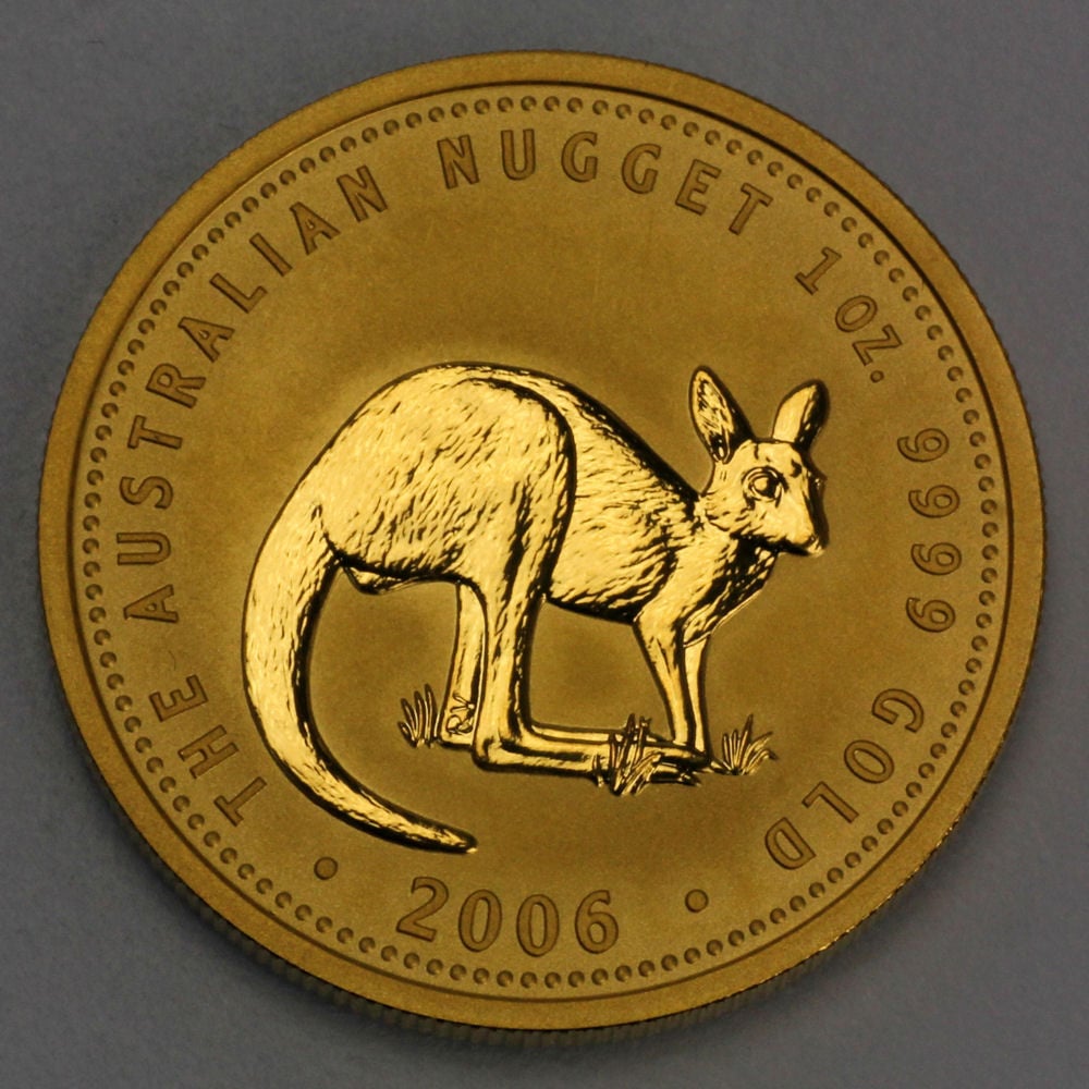 Goldmünze 1oz "Känguru" 2006 Australian Nugget (Australien) - Hauptansicht