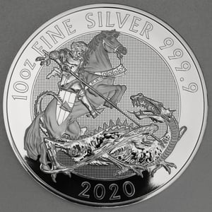 Silbermünze 10oz "Valiant" 2020 (Großbritannien) - Miniaturansicht 1