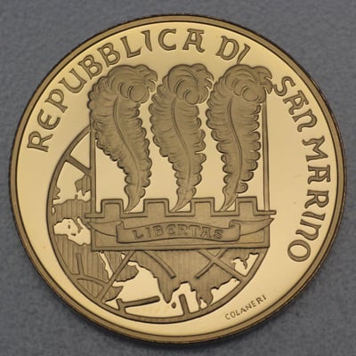 Goldmünze 50 Euro "Marco Polo" 2004 (PP) 750. Geburtstag Marco Polo (San Marino) - Miniaturansicht 2