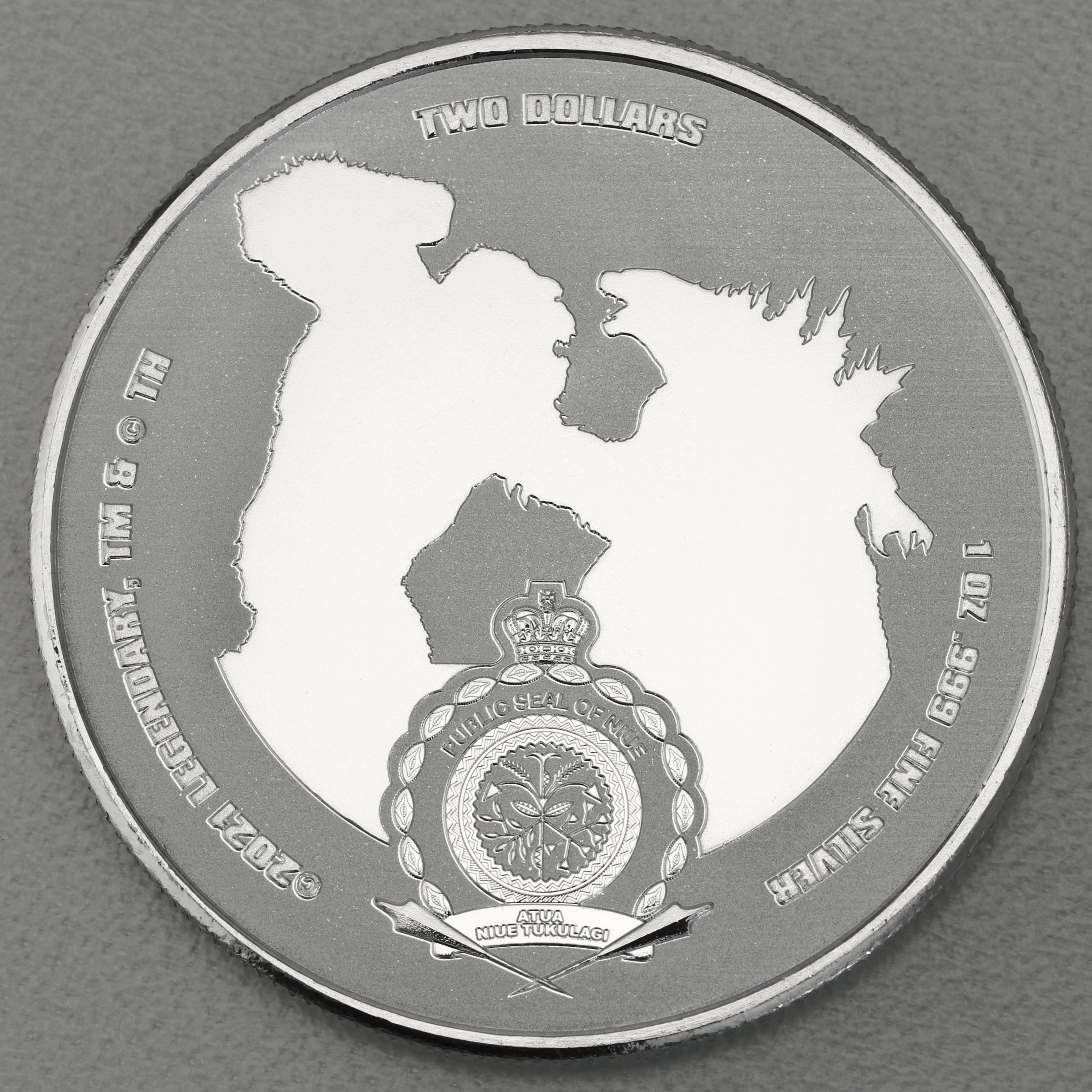 Silbermünze 1oz "King Kong" 2021 (Niue) - Detailansicht 1