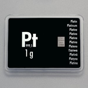 Platinbarren 1g "Pt International" (Motivbox) - Hauptansicht
