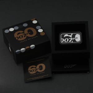 Münzbarren 1oz "60 Jahre James Bond 2022" (PP/koloriert) - Miniaturansicht 5