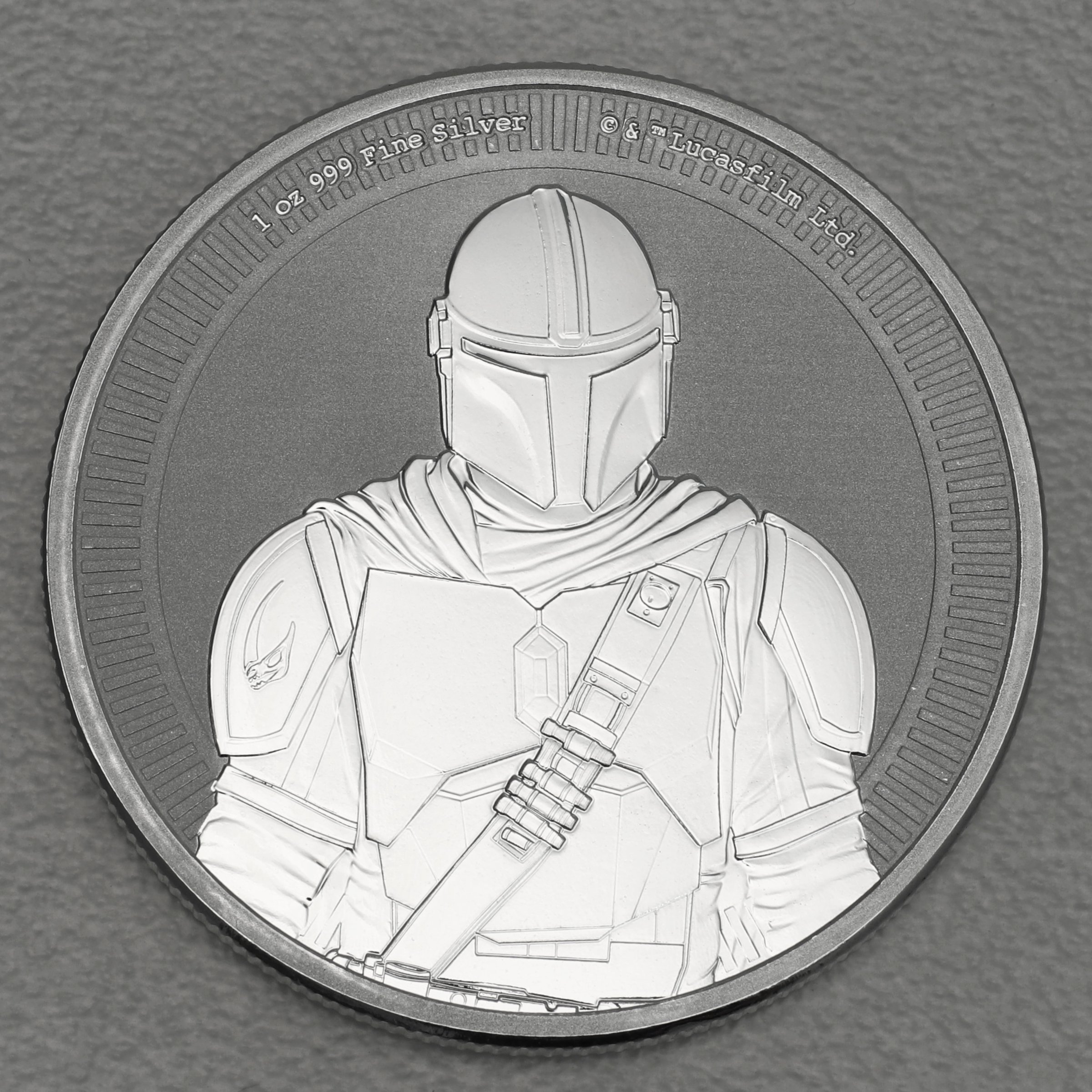 Silbermünze 1oz "The Mandalorian" 2021 Star Wars™ (Niue) - Hauptansicht