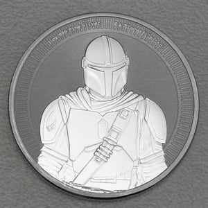 Silbermünze 1oz "The Mandalorian" 2021 Star Wars™ (Niue) - Hauptansicht