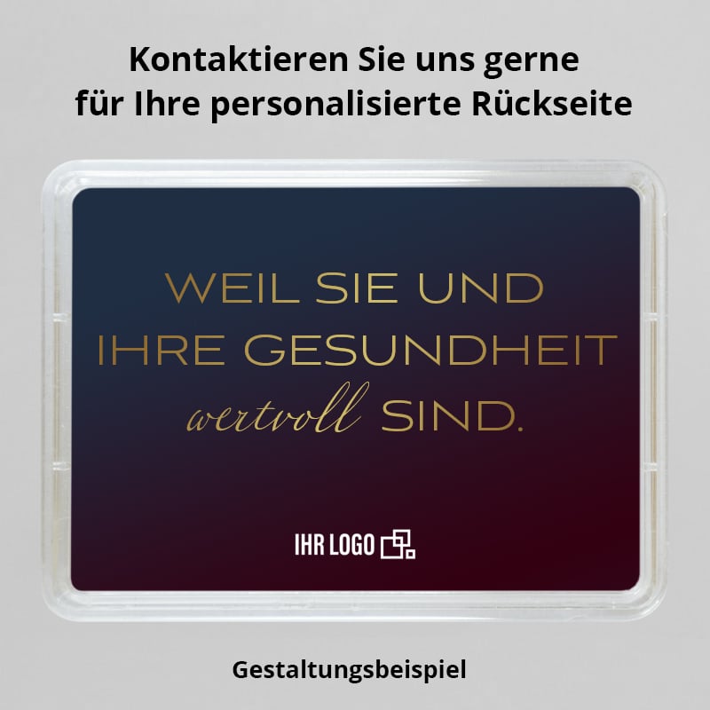 Goldbarren 0,5g "Gold statt Weihnachtsfeier" (Motivbox) - Detailansicht 2