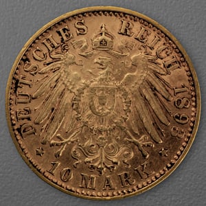 Goldmünze 10 Mark "Otto" 1903-D J.201 (Bayern) - Miniaturansicht 2