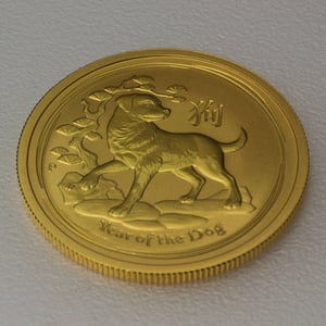 Goldmünze 1/20oz "Hund" 2018 Lunar II – Year of the Dog (Australien) - Miniaturansicht 3