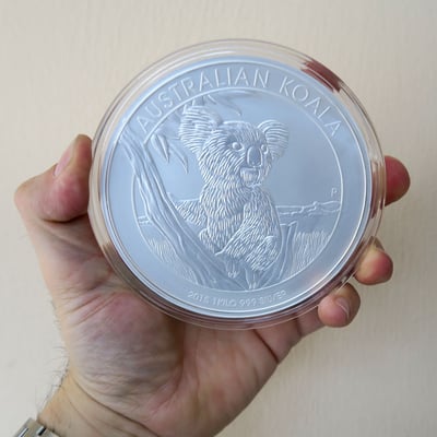 Silbermünze 1kg "Koala" 2015 (Australien) - Miniaturansicht 3
