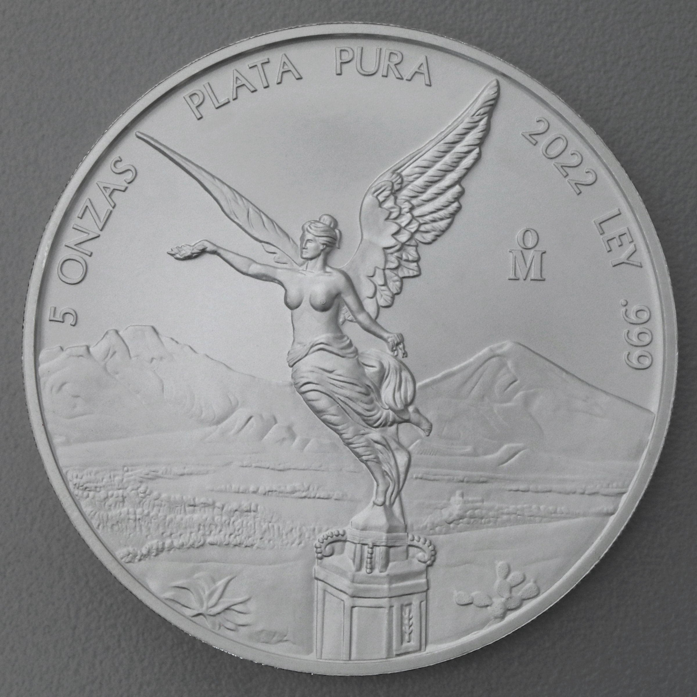 Silbermünze 5oz "Libertad" 2022 (Mexiko) - Hauptansicht