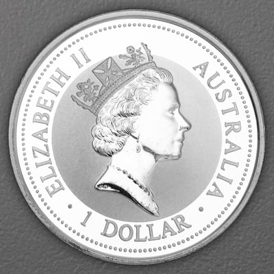 Silbermünze 1oz "Kookaburra" 1998 (Australien) - Miniaturansicht 2