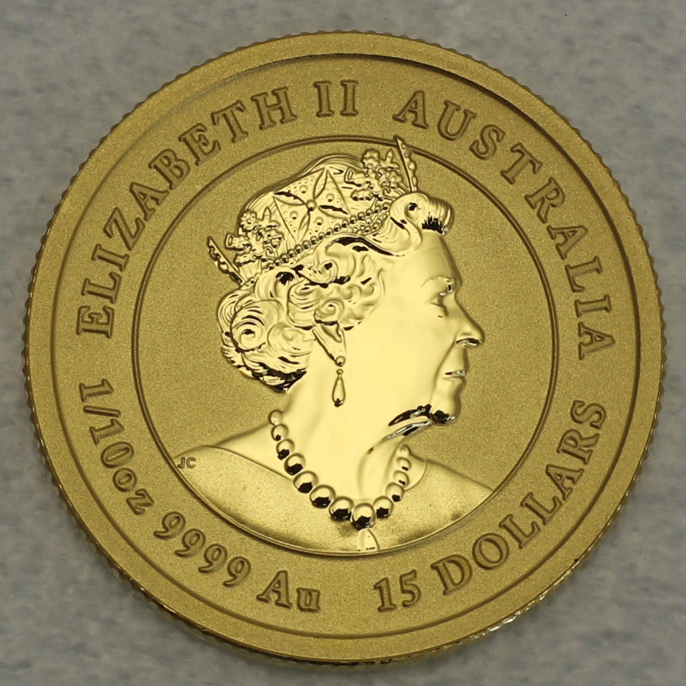 Goldmünze 1/10oz "Ochse" 2021 Lunar III – Year of the Ox (Australien) - Detailansicht 1