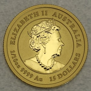 Goldmünze 1/10oz "Ochse" 2021 Lunar III – Year of the Ox (Australien) - Miniaturansicht 2