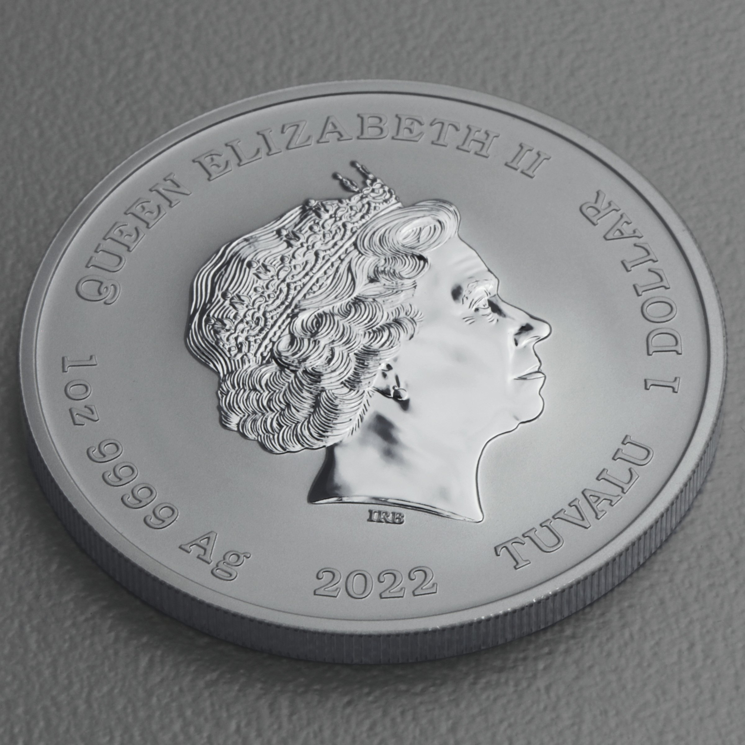 Silbermünze 1oz "Homer Simpson" 2022 The Simpsons (Tuvalu) - Detailansicht 3