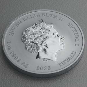 Silbermünze 1oz "Homer Simpson" 2022 The Simpsons (Tuvalu) - Miniaturansicht 4