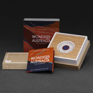 Silbermünze 1oz "The Outback" 2026 (PP) Opal Wonders of Australia 19% (Australien) - Miniaturansicht 5