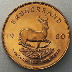 Goldmünze 1oz "Krügerrand" 1980 (Südafrika) - Hauptansicht