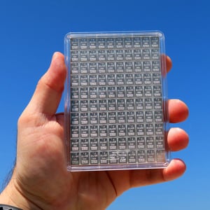 Silbertafel (100x 1g Feinsilber) "CombiBar" - Miniaturansicht 7