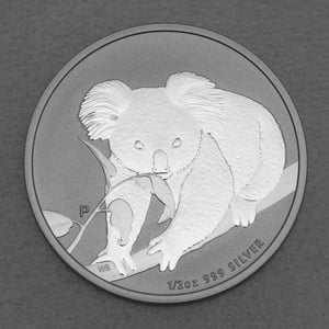Silbermünze 1/2oz "Koala" 2010 (Australien) - Miniaturansicht 1