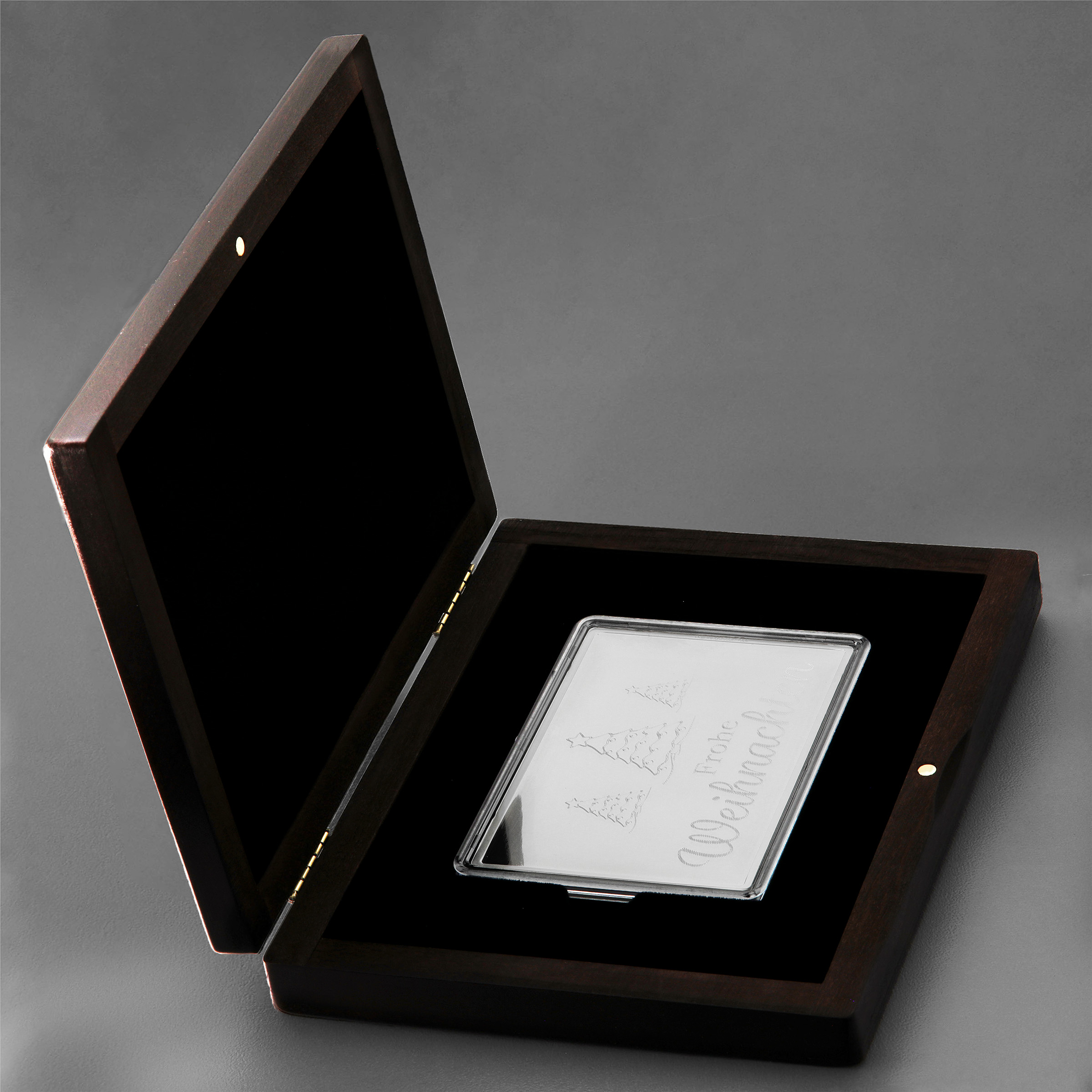 Premium-Geschenkbox "Echtholz" L (199x154mm) - Detailansicht 6
