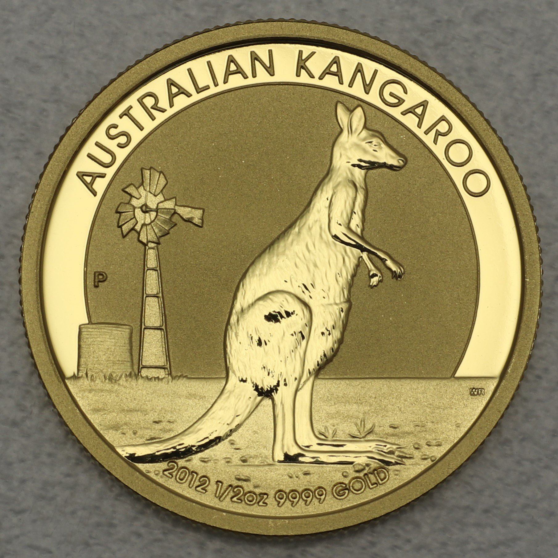 Goldmünze 1/2oz "Känguru" 2012 (Australien) - Hauptansicht