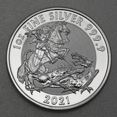 Silbermünze 1oz "Valiant" 2021 (Großbritannien) - Miniaturansicht 1