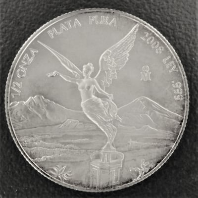 Silbermünze 1/2oz "Libertad" 2008 (Mexiko) - Miniaturansicht 1