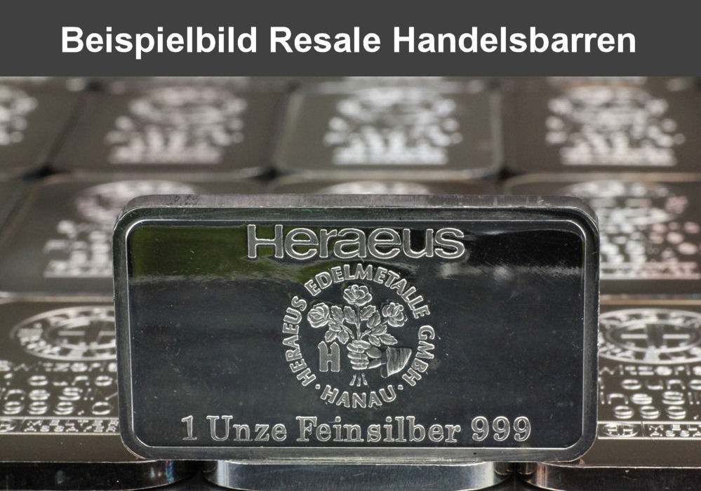 Silberbarren 1oz (Resale) - Detailansicht 9