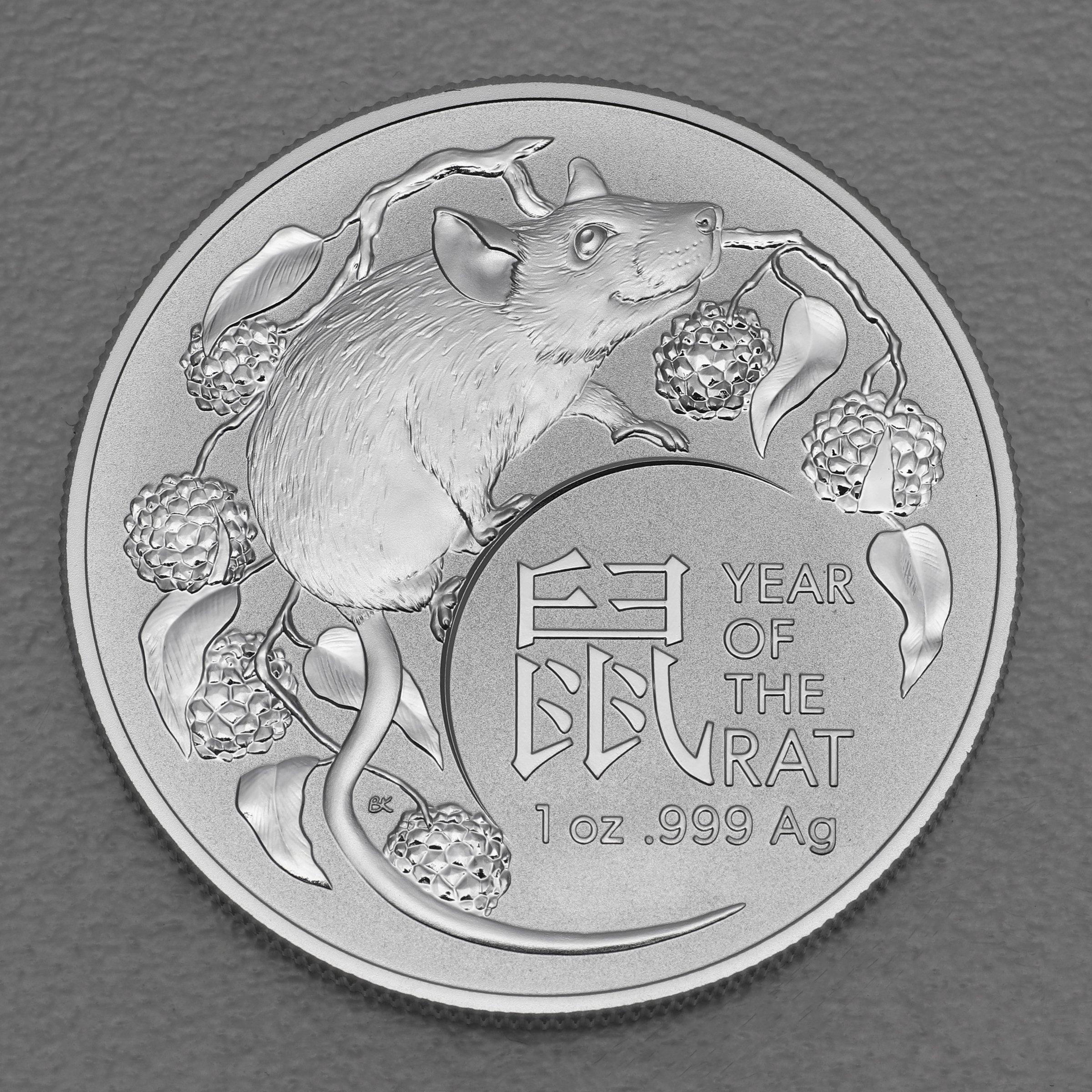 Silbermünze 1oz "Maus" 2020 Lunar II (RAM) – Year of the Mouse (Australien) - Hauptansicht