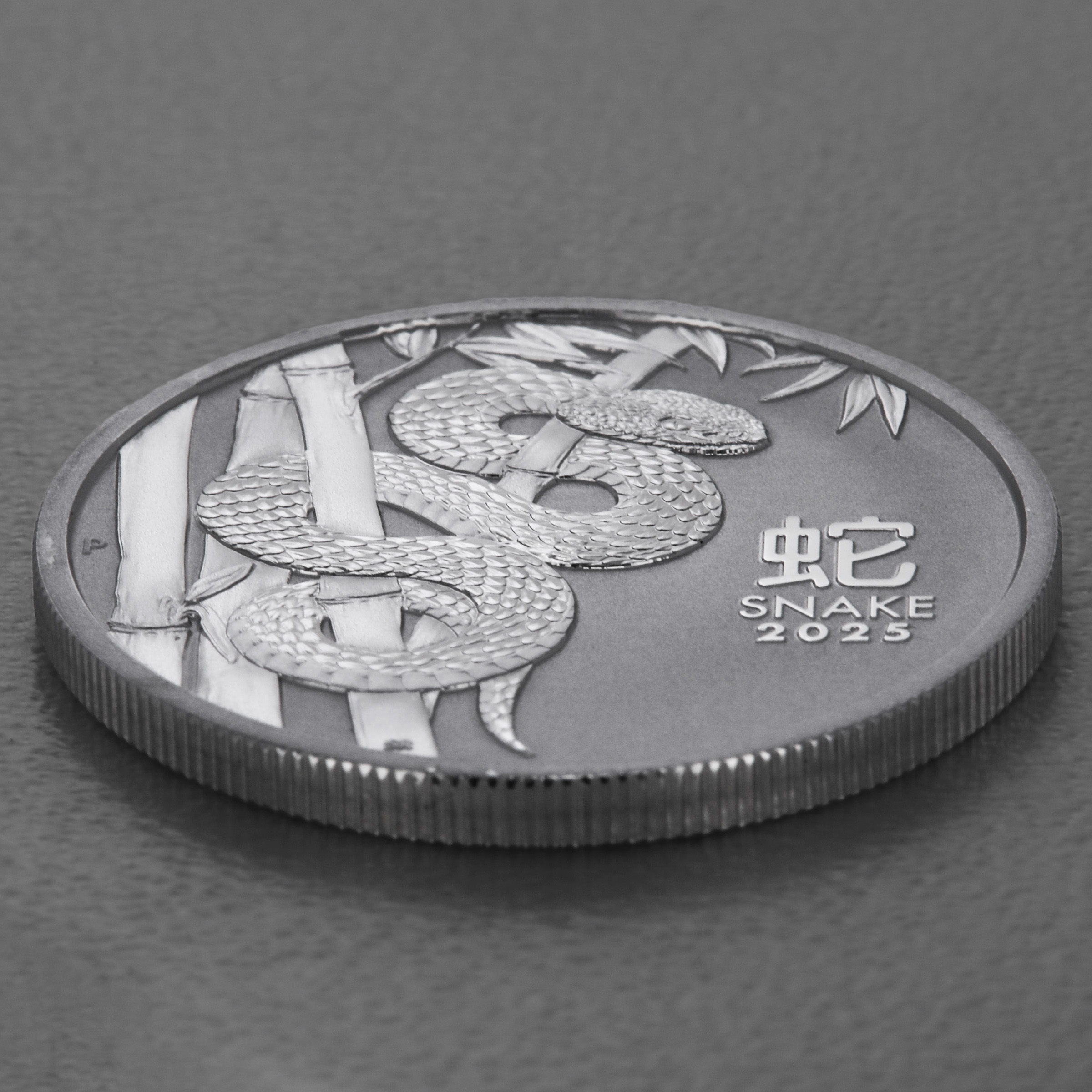 Platinmünze 1oz "Schlange" 2025 Lunar III – Year of the Snake 19% (Australien) - Detailansicht 2