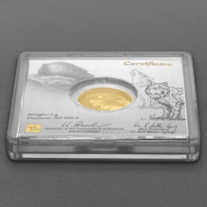 Goldmünze 1g "Arche Noah" aktueller Jahrgang (Armenien) - Miniaturansicht 5