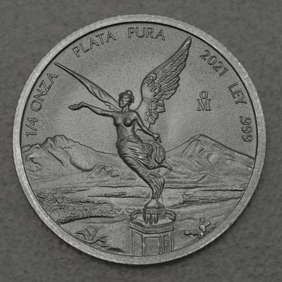 Silbermünze 1/4oz "Libertad" 2021 (Mexiko) - Miniaturansicht 1