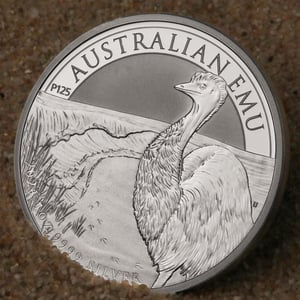 Silbermünze 1oz "Emu" 2024 (Australien) - Miniaturansicht 5