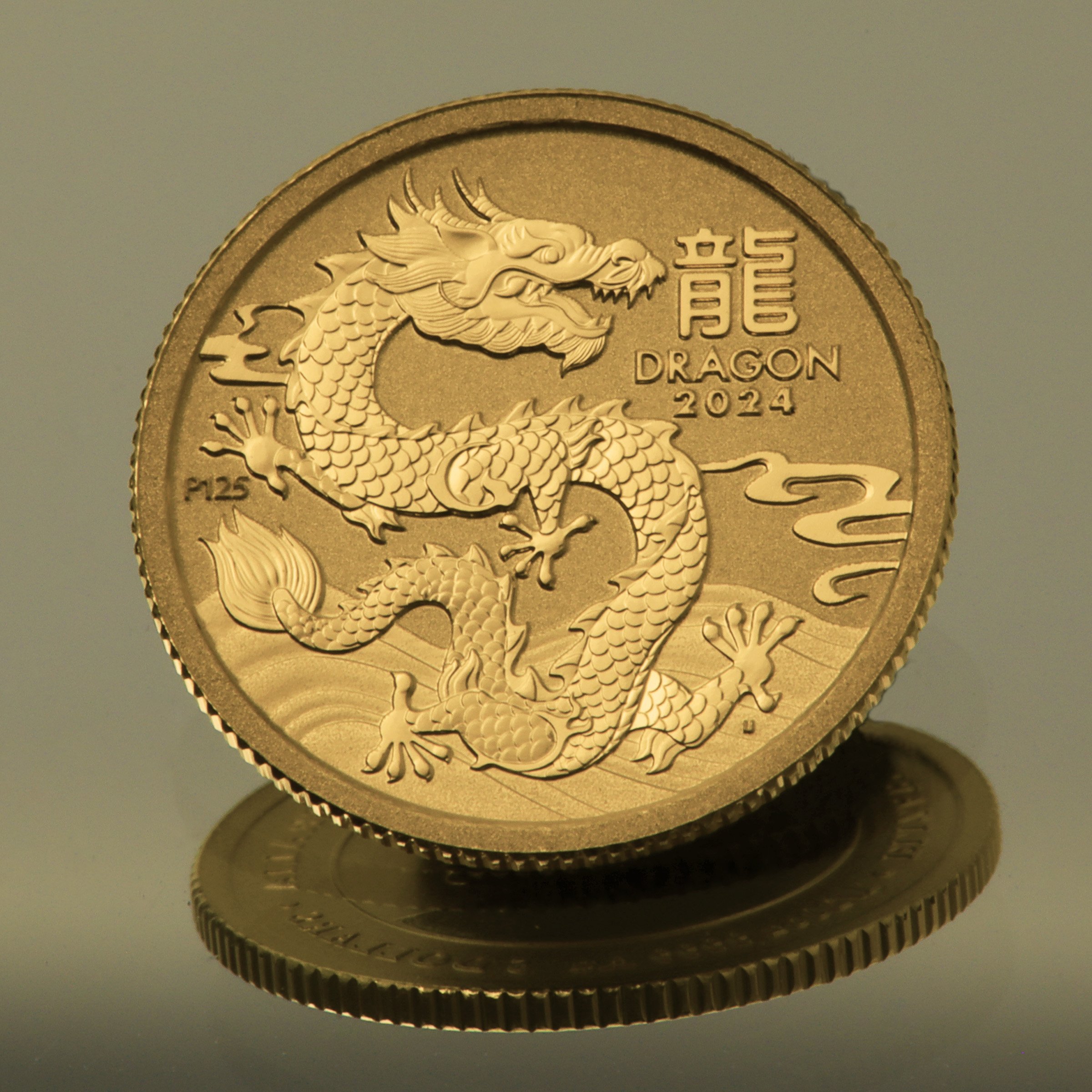 Goldmünze 1/20oz "Drache" 2024 Lunar III – Year of the Dragon (Australien) - Detailansicht 4