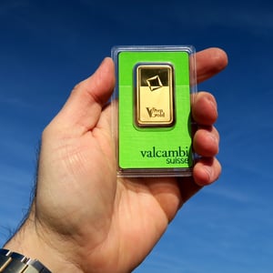 Goldbarren 1oz "Green Gold" VALCAMBI (999,9 Au) - Miniaturansicht 7
