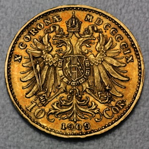 Goldmünze 10 Kronen "Marschall" (Österreich) - Miniaturansicht 2