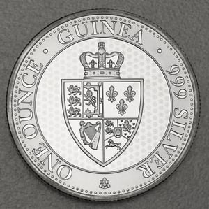 Silbermünze 1oz "Spade Guinea" 2018 (St. Helena) - Miniaturansicht 1
