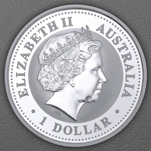 Silbermünze 1oz "Kookaburra" 2002 (Australien) - Miniaturansicht 2
