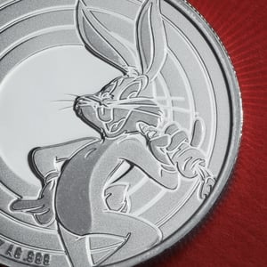 Silbermünze 1oz "Bugs Bunny" 2022 Looney Tunes (Samoa) - Miniaturansicht 5