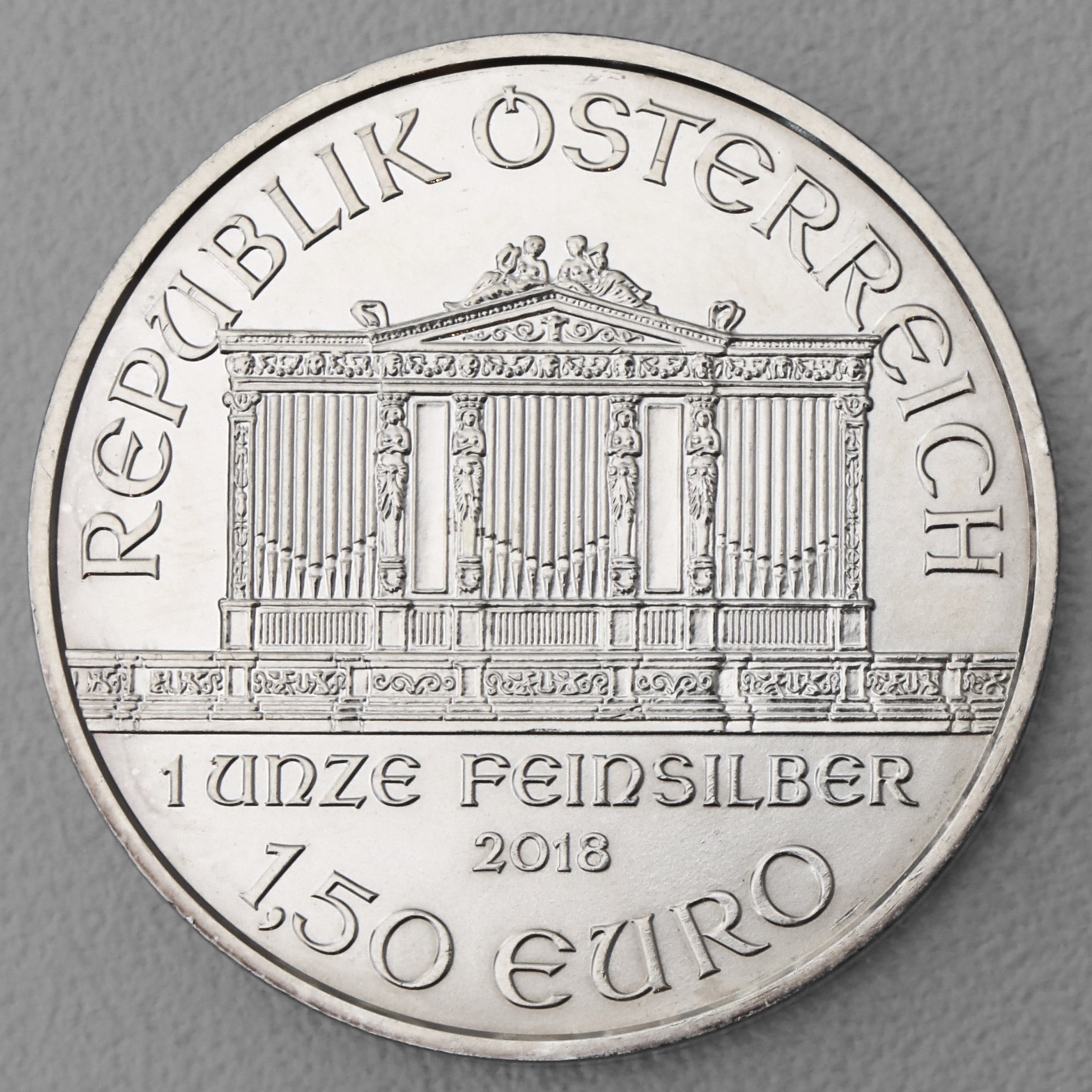 Silbermünze 1oz "Wiener Philharmoniker" verschiedene Jahrgänge 19% (Österreich) - Detailansicht 5